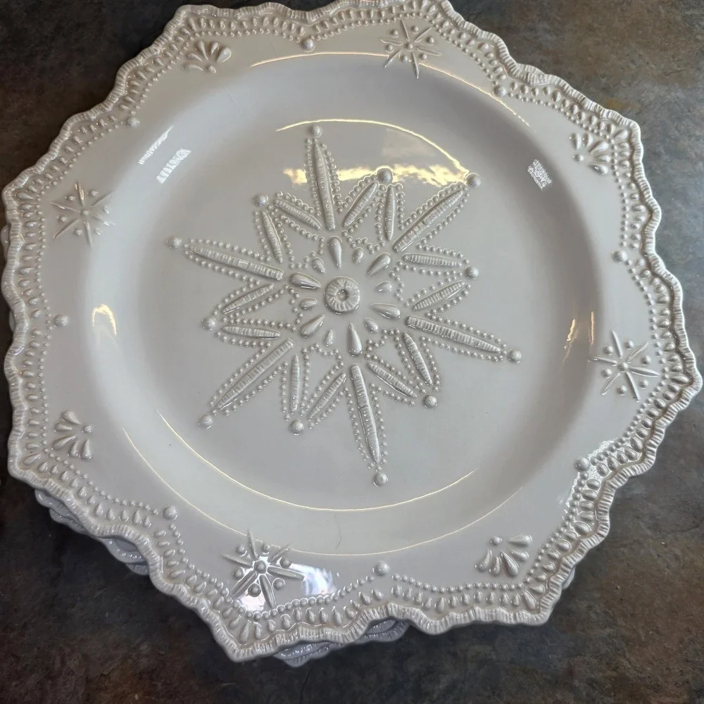 Cracker Barrel Seasonal Elegance Snowflake 10